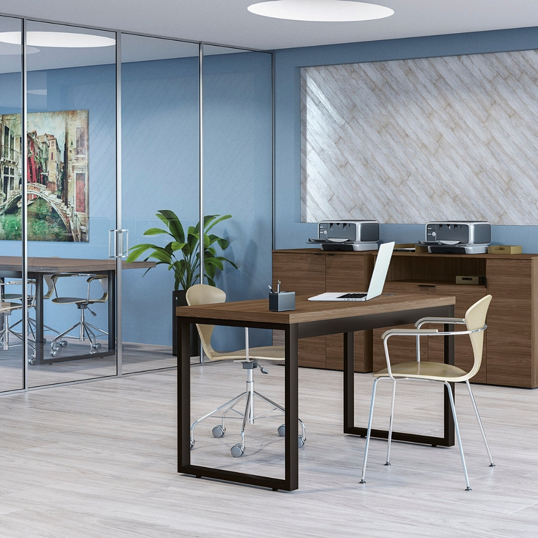 Mesa Industrial Robusta para Sala de Jantar ou Escritório 1,20M | Galantes Móveis